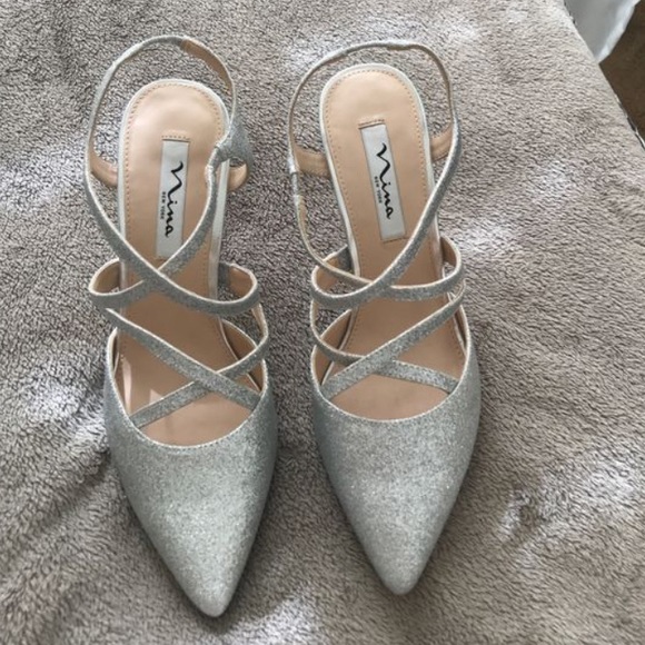 nordstrom silver heels